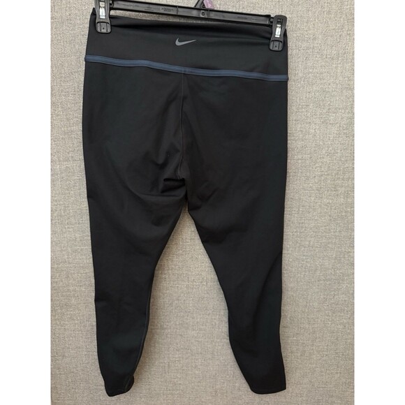 NWT Nike One Women's L Large High-Waisted Leggings Black Navy Blue $70 - Picture 6 of 9